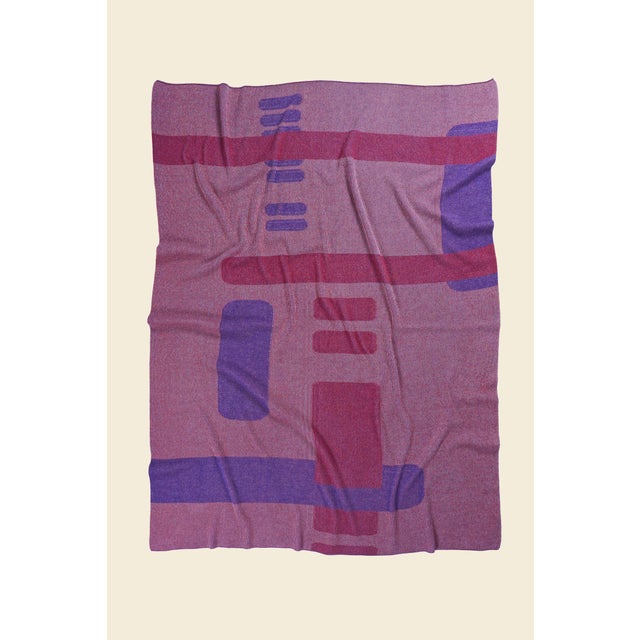 Early 21st Century Geometric Blanket by BOI For Sale - Image 5 of 6