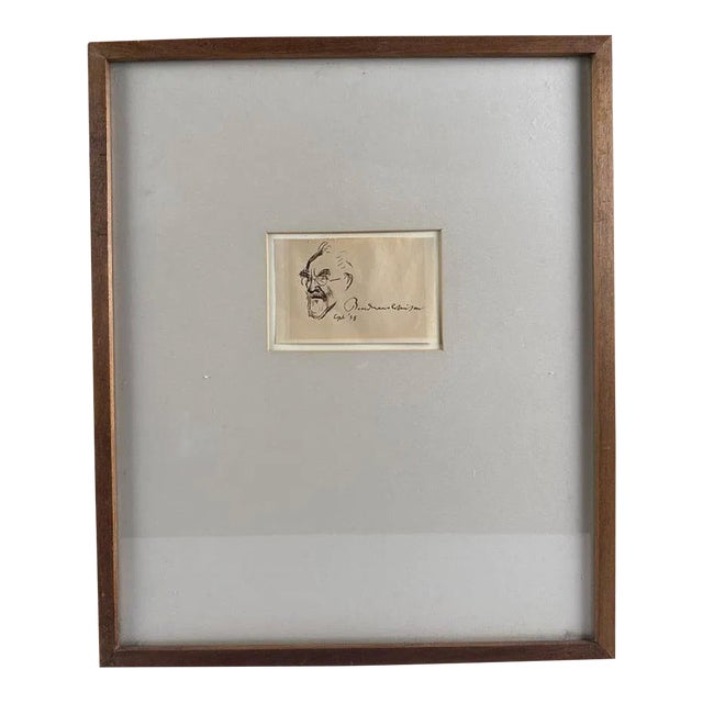 Early 20th Century Sketch of a Man, Signed Boardman Robinson For Sale