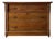 Antique Eastlake Solid Oak Wooden 3-Drawer Dresser For Sale