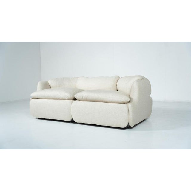 Confidential Sofa by Alberto Rosselli for Saporiti, Italy, 1970s For Sale - Image 3 of 13
