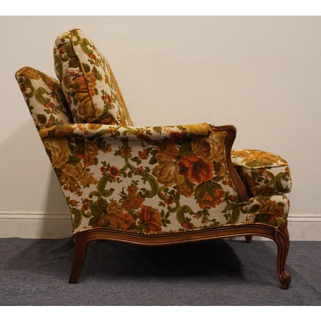 Prince Howard Furniture Co. French Provincial Accent Bergere Chair W