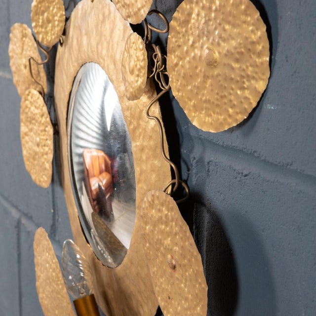 Metal 20th Century Italian Wall Lights & Mirrors from Missoni, 1980s, Set of 2 For Sale - Image 7 of 18