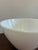 Vintage White Milk Glass Ribbed Cone Lamp Shade For Sale In Oklahoma City - Image 6 of 8