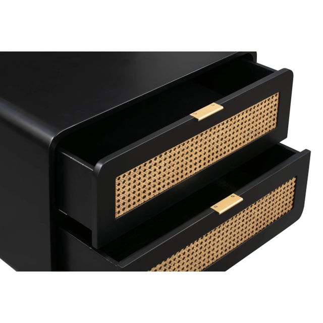 2020s Christine Cane Nightstand For Sale - Image 5 of 11