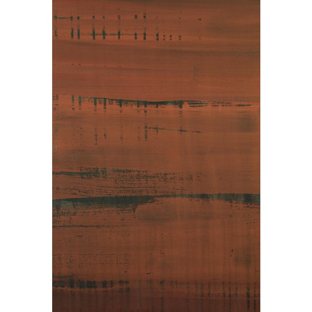 "Volcanic Monochrome 2" - Large Abstract Acrylic Painting by Simon Findlay For Sale - Image 10 of 18