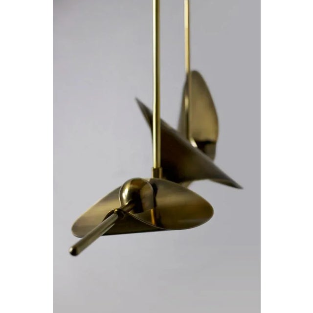 Large Bonnie Config 3 Led Hanging Lamp by Ovature Studios For Sale - Image 4 of 5