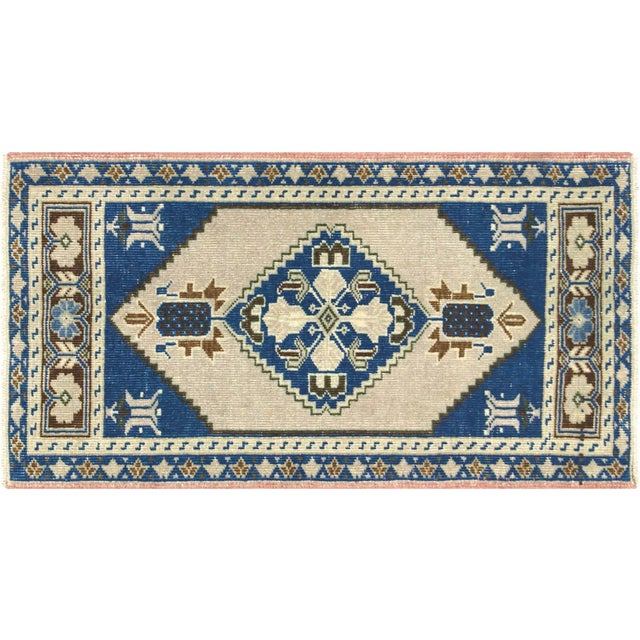 1960s Turkish Oushak Yastic For Sale - Image 4 of 4