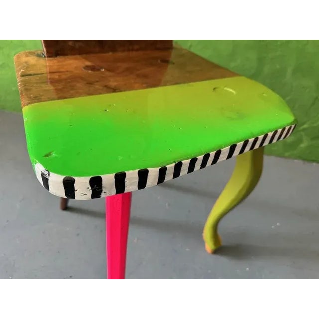 Paint Contemporizing The Future Chair by Markus Friedrich Staab For Sale - Image 7 of 12