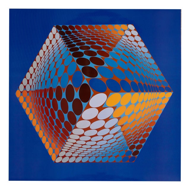 Victor Vasarely, TUPA-3, Photogravure For Sale