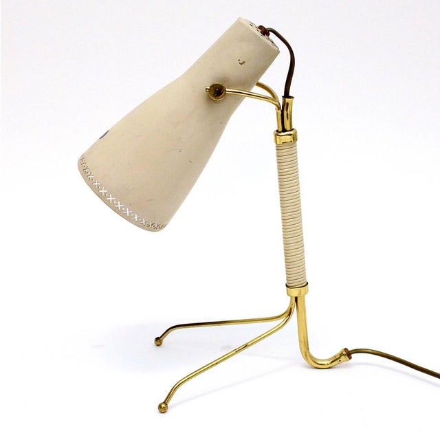 Table Lamp Model E1271 from Asea Sweden, 1950s, in Good conditions. Designed 1950 to 1959 This piece has an attribution...