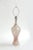 Vintage Italian Murano Lucite and Glass Striped Lamp Pinks, Gold, Copper, Clear 60's For Sale - Image 10 of 10