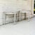 Pair of 19th Century French Directoire Whitewashed Oak Demi Lune Consoles For Sale - Image 4 of 18