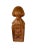 Life-Size Vintage Folk-Art Carved Wood Figurative Bust of Thomas Jefferson at University of Virginia Rotunda Sculpture For Sale - Image 4 of 13