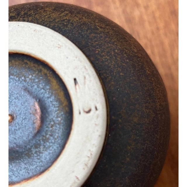 Mid-Century German Studio Pottery Carafe Vase by Otto Wichmann, 1960s For Sale - Image 17 of 18