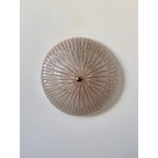 Glass Vintage Murano Glass Wall Light, Italy, 1970s For Sale - Image 7 of 9