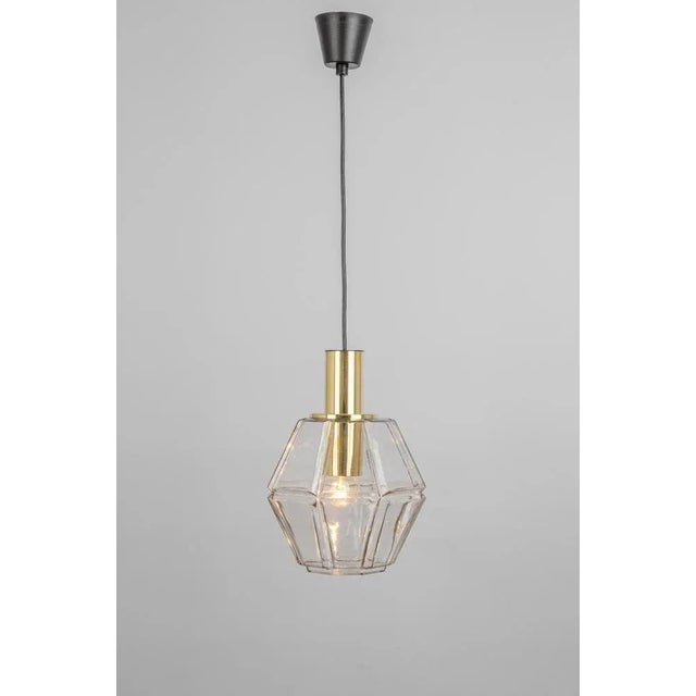 Glass Pendant Light by Helena Tynell for Limburg, Germany, 1970s For Sale - Image 4 of 12