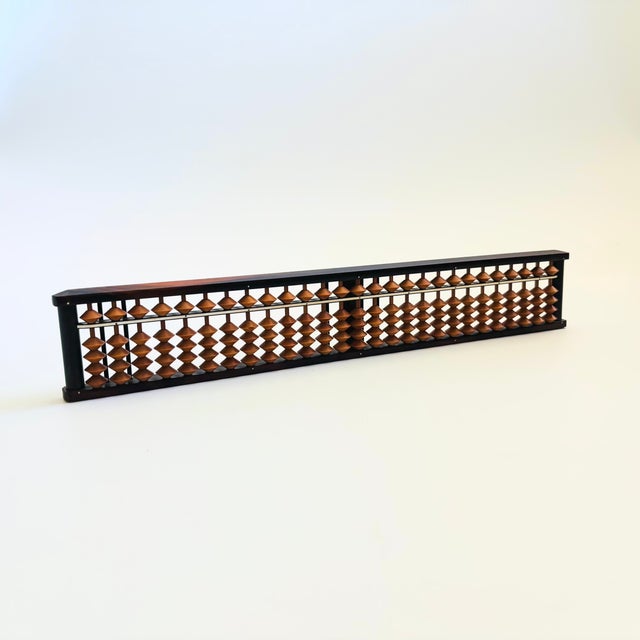 Vintage Japanese Wood Abacus For Sale - Image 4 of 12