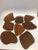 1960s Danish Teak Appetizer Plates - Set of 8 For Sale - Image 11 of 11