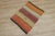 Mid-Century Modern 1970s Farmhouse Orange Striped Kilim For Sale - Image 3 of 13