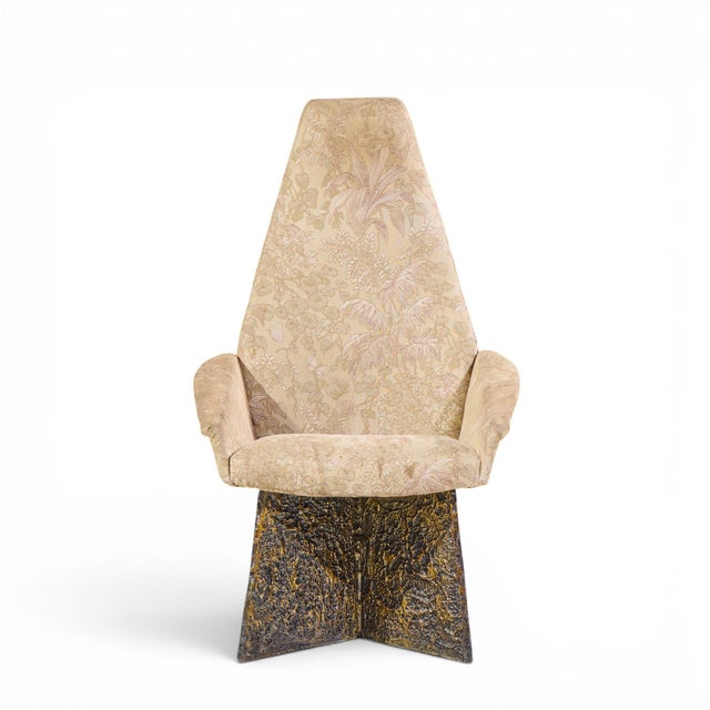 Adrian Pearsall for Craft Associates Mid Century Brutalist Dining Chairs - Set of 6 For Sale - Image 11 of 17