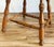 Vintage Ethan Allen Carved Maple and Birch Colonial Arrowback Dining Chairs, Set of 4 For Sale - Image 9 of 10