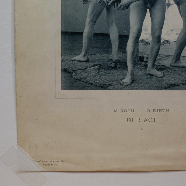 Late 19th Century 19th C. Max Koch & Otto Rieth Nude Collotype Photographs c.1894 For Sale - Image 5 of 11