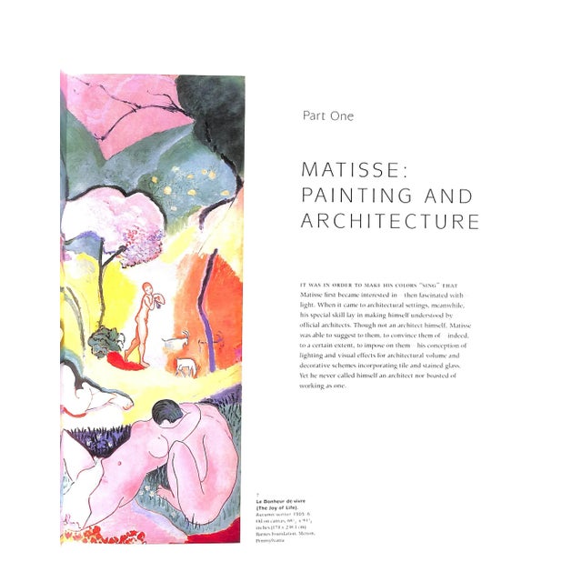 "Matisse: From Color to Architecture" Percheron, Rene, Brouder, Christian For Sale - Image 4 of 10