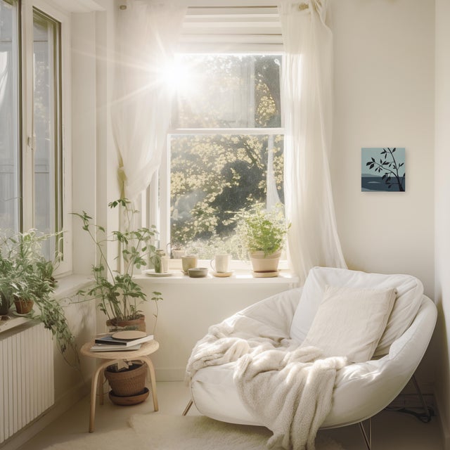 Green Lines of Light #5 (Drift) - Moody Sage Green Tone Surrealist Landscape Painting Original Artwork by Mike Gough For Sale - Image 8 of 9