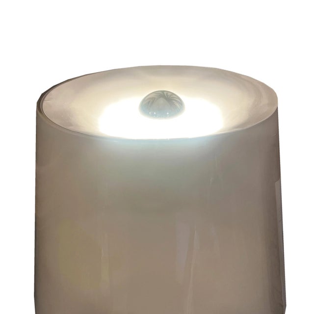 Exclusive Pair of 1970's Italian Murano Glass Lamps, Made for a Swiss Ski Resort For Sale In Phoenix - Image 6 of 7