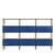 Contemporary Flexor Blue Polished-Lacquered Wood and Aluminum Bookshelf by Robert Stadler For Sale - Image 3 of 3