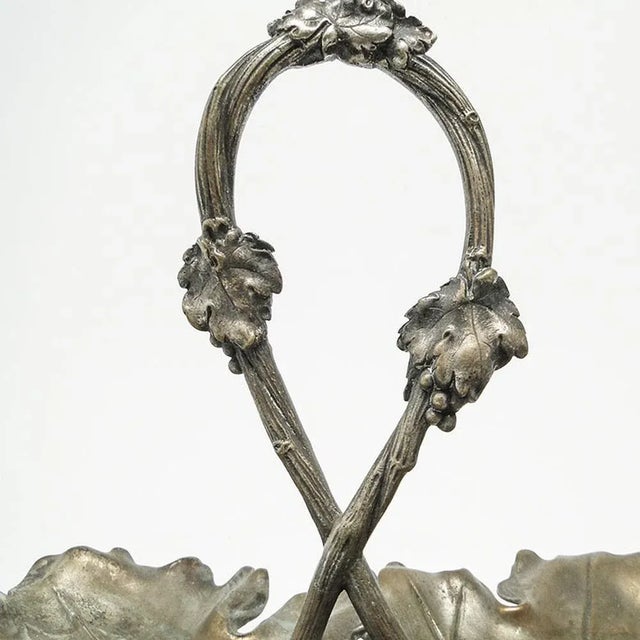 Silver Art Nouveau German Bowl from Wmf, 1900s For Sale - Image 8 of 9