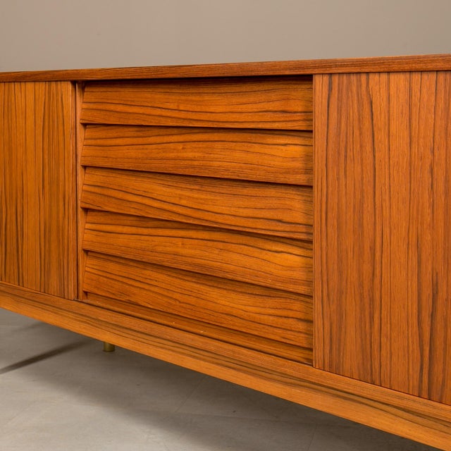 Vintage Scandinavian Teak Sideboard by Nils Jonsson for P.S. Heggen, 1960s For Sale - Image 12 of 13