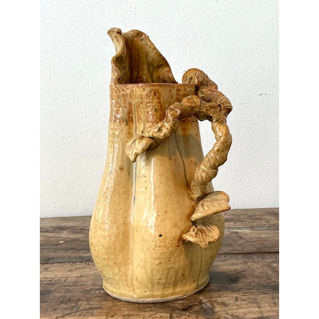 Vintage Original Studio Pottery Pitcher For Sale - Image 12 of 12