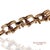 Vintage 0.15 Ct Natural Diamond and 1.20 Ct Ruby Bracelet in 14k Rose Gold For Sale - Image 9 of 12