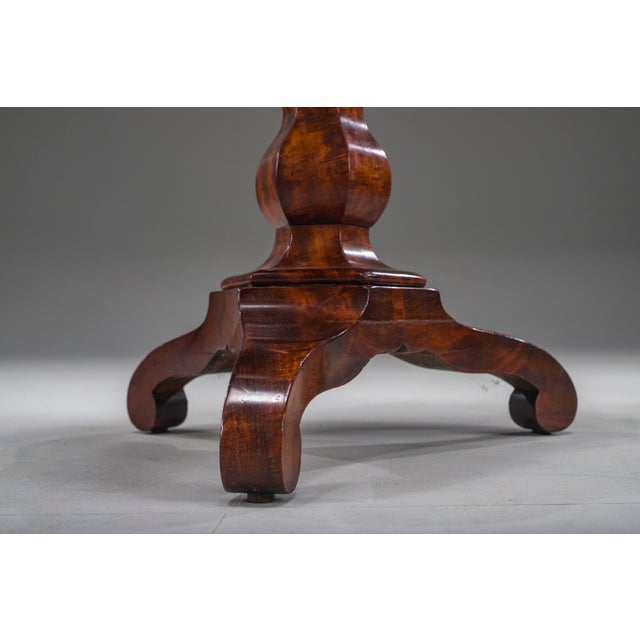 Biedermeier Sewing Worktable in Mahogany, 1850 For Sale - Image 14 of 17
