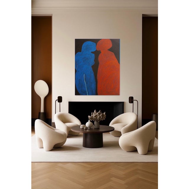 Early 21st Century Bodasca, Came Closer, 2026, Acrylic on Canvas For Sale - Image 5 of 10