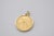 Metal 18k Gold 1901 Liberty Five Dollar Coin Pendant For Sale - Image 7 of 9