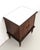 Brown Black Walnut Nightstands with Marble Tops attributed to Paolo Buffa, 1950s, Set of 2 For Sale - Image 8 of 14