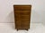 A well-proportioned mid-century oak chest of drawers, French in origin and dating from the 1950s. The piece features six...