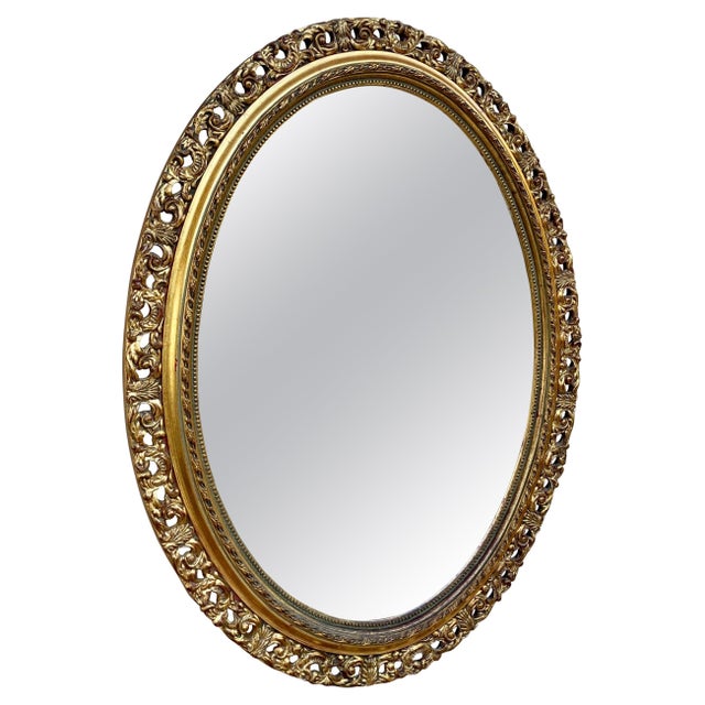 Early 20th Century French Giltwood Wall Mirror For Sale - Image 15 of 18
