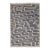 10x14 Modern Maze Blue & Cream Moroccan Geometric Handmade Wool Rug For Sale
