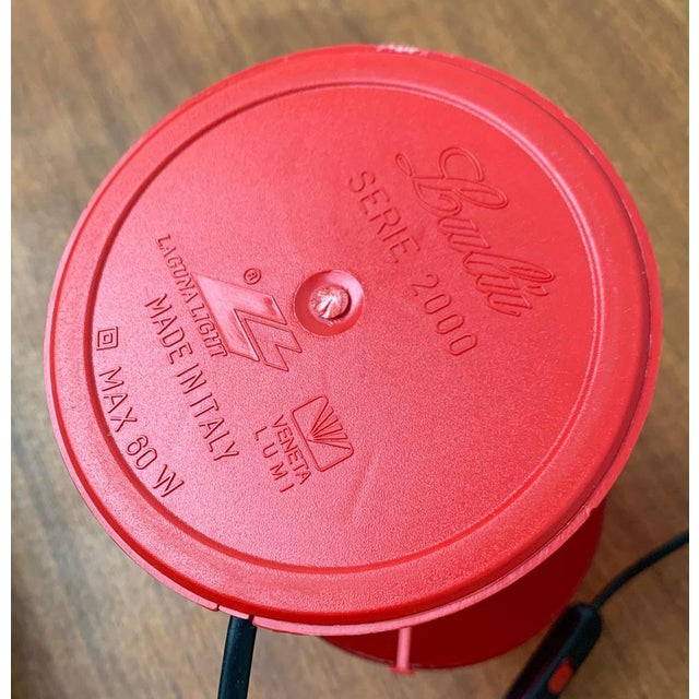 Postmodern Italian Lulu Table Lamp from Veneta Lumi, 1980s For Sale - Image 12 of 18