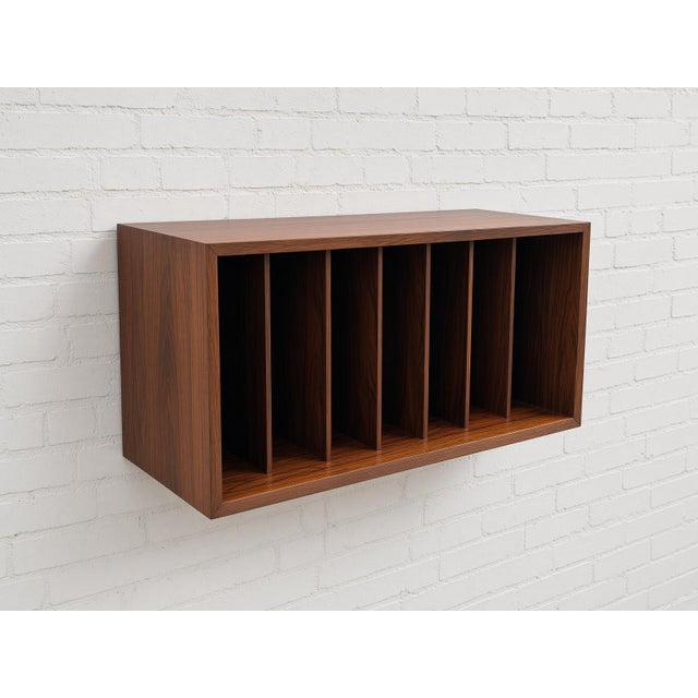 LP Record Cabinet by Poul Cadovius for Cado, 1960s. For Sale - Image 9 of 9