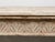 Off-white Italian 18th Century Console Table with Carved Lion Heads and Papyrus Capitals For Sale - Image 8 of 12