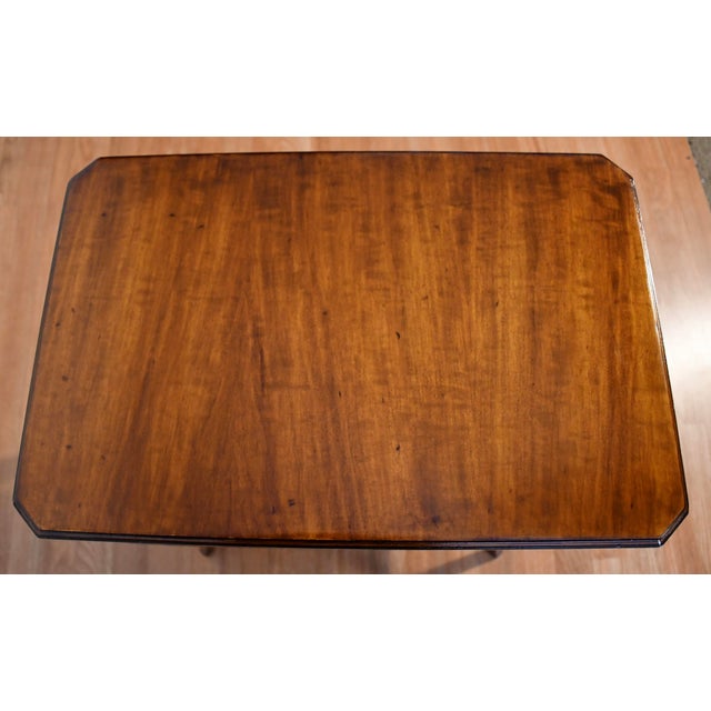 We are pleased to offer this beautiful Pair of English Regency side tables by Shaw Decorating Corp of Philadelphia, from...