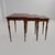 Italian mid-century modern wooden nesting coffee tables, 1940s Set of three coffee tables, all made entirely of wood. The...