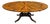 Maitland-Smith English Regency Flame Mahogany Roundabout Extendable Dining Table With Sunburst Top For Sale