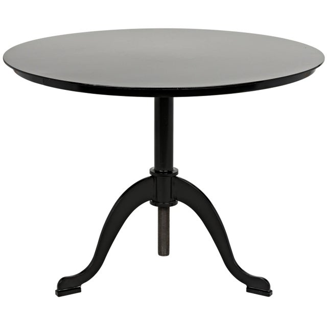 Black Calder Side Table in Black Metal For Sale - Image 8 of 8