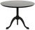 Black Calder Side Table in Black Metal For Sale - Image 8 of 8