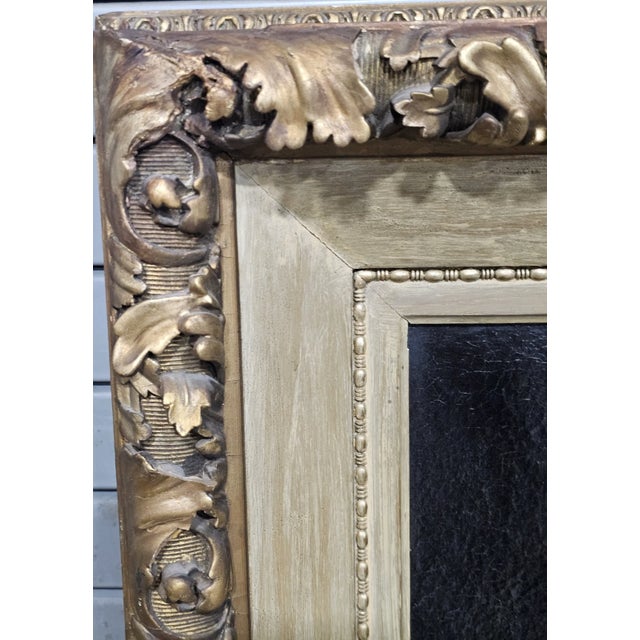 18th/19th Century Portrait Oil on Canvas Painting of a Woman in Gilt Gold Frame For Sale - Image 13 of 17